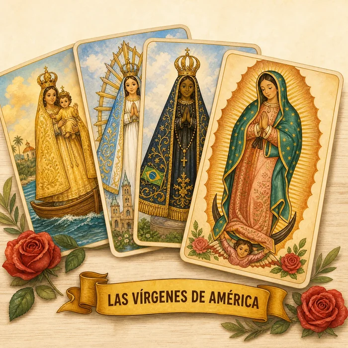 Bono 1, Las Vírgenes de América: veinte advocaciones marianas del continente en el mismo formato de expediente.